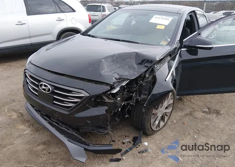 2017 Hyundai Sonata Limited 2.0T from USA, damaged, VIN 5NPE34AB3HH499816